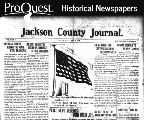 Historic North Carolina Digital Newspaper Collection | Fontana Regional ...