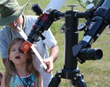 Grant to provide Astronomy Education resources in Western North Carolina - Solar Telescope Viewing at Macon County Public Library